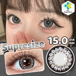 15.0mm Bigeyes softlens supersize Mysticeyes Softlens lensa kontak warna soflen mata softlen normal Free lens case