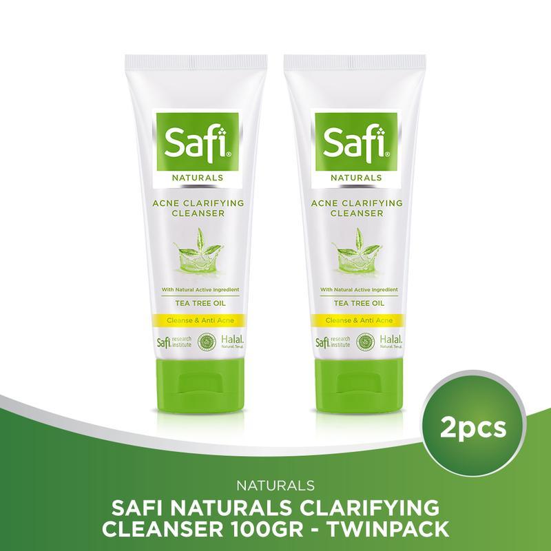 Twinpack Safi Naturals Clarifying Cleanser 100gr