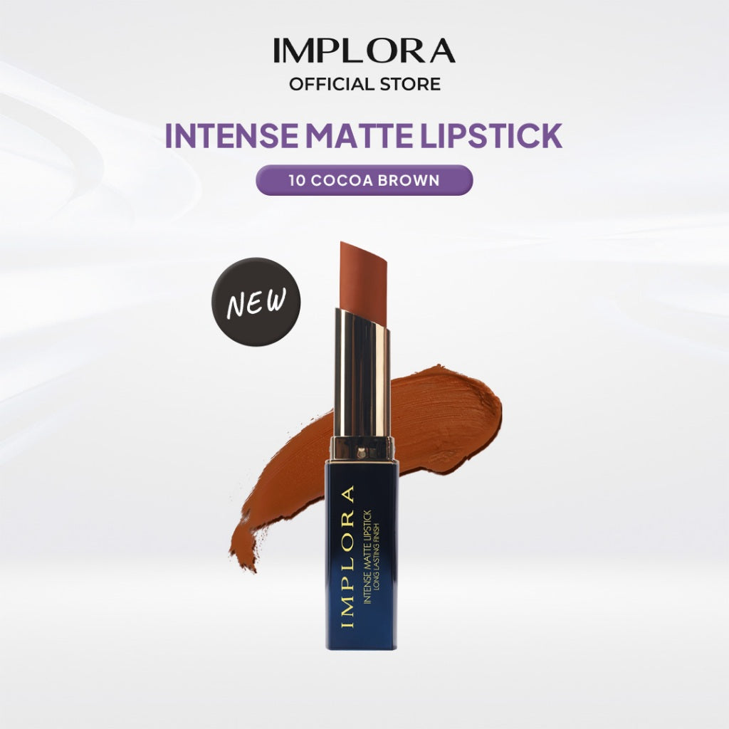 Implora Lipstick Intense Matte | Lipstik Transferproof Long-Lasting