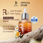 [CAMPAIGN] PREMIERE BEAUTE REVERSE SERIES RETINOL Kit ANTI-AGING FACIAL WASHTONER/SERUM/MOISTRURIZER Packages Skin Fade Fine Lines Skin Sahabat Samarkan Kerutan Perawatan Kulit Tahan Lama Anti penuaan Pemutih Memudar Garis Halus Anti Kerut