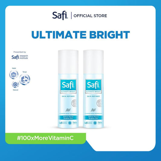 Safi Ultimate Bright Skin Refiner 100ml Twinpack