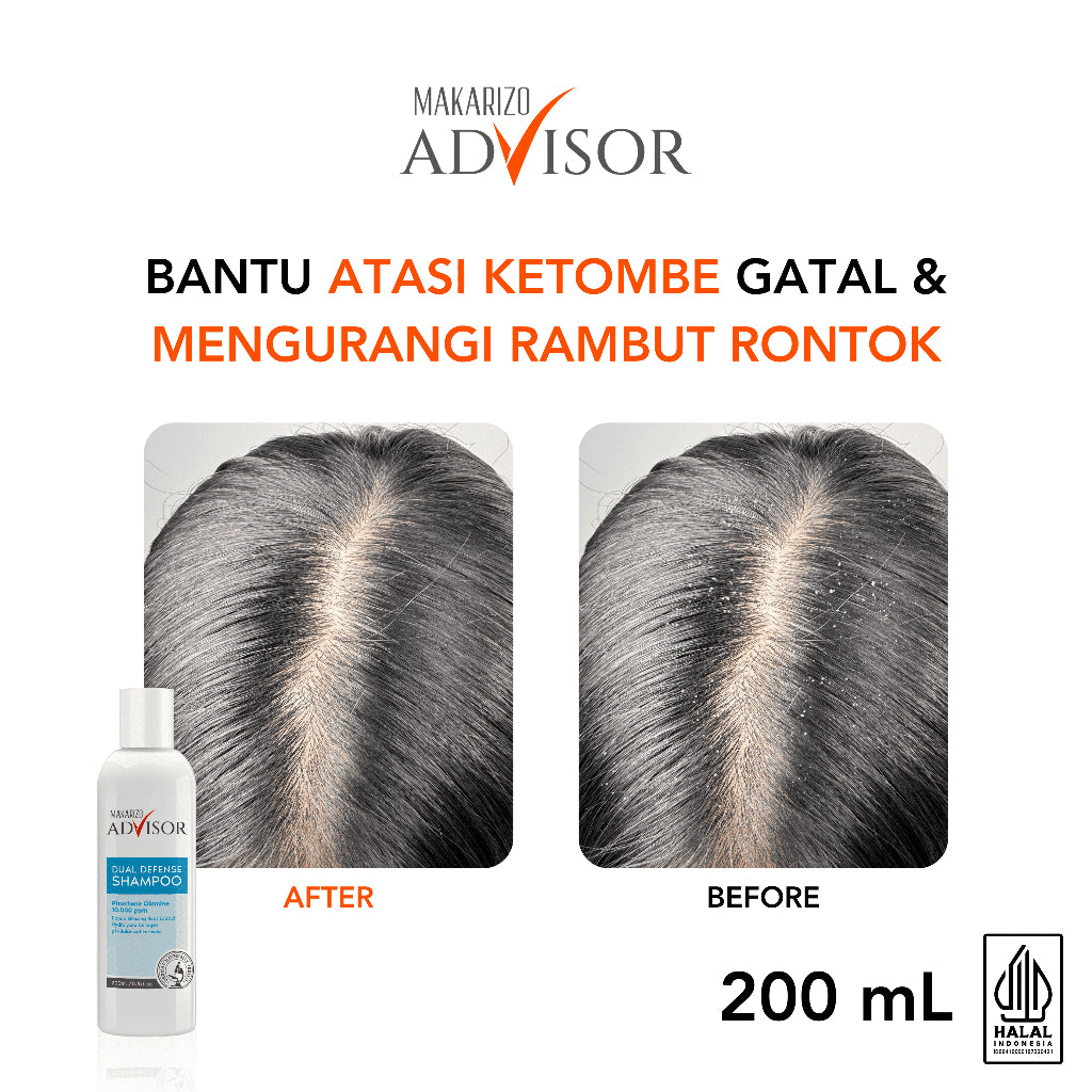 Makarizo Advisor CLINICAL SHAMPOO - Dual Defense Shampoo 200 mL