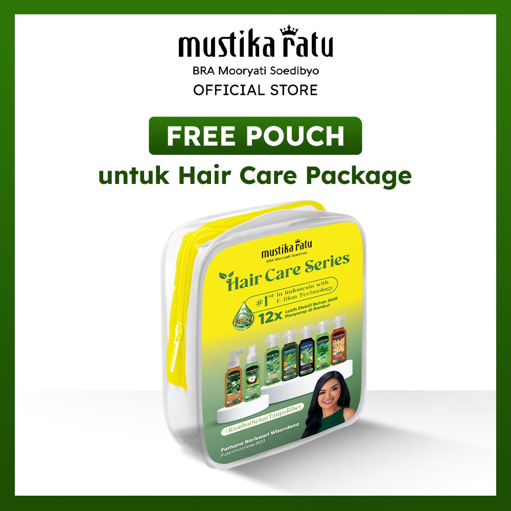 Mustika Ratu Triplepack Shampoo Merang 75mL