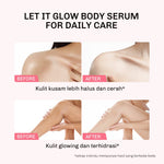 Lavojoy Let It Glow Summertrain Body Serum Skin Brightening Upgraded Version | Body Lotion Untuk Mencerahkan Dan Melembabkan Kulit Dengan Niacinamide + Ceramide + Vitamin E