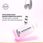 L'Oreal Paris Glycolic Bright Dark Circle Eye Serum 20ml Aplikator Boba - Skincare untuk Samarkan Mata Panda dengan Niacinamide