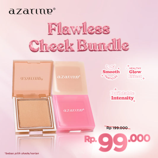 [BELI 2 DAPAT 3] Azarine Flawless Cheek Bundle (Blush + Highlighter + Bronzer)