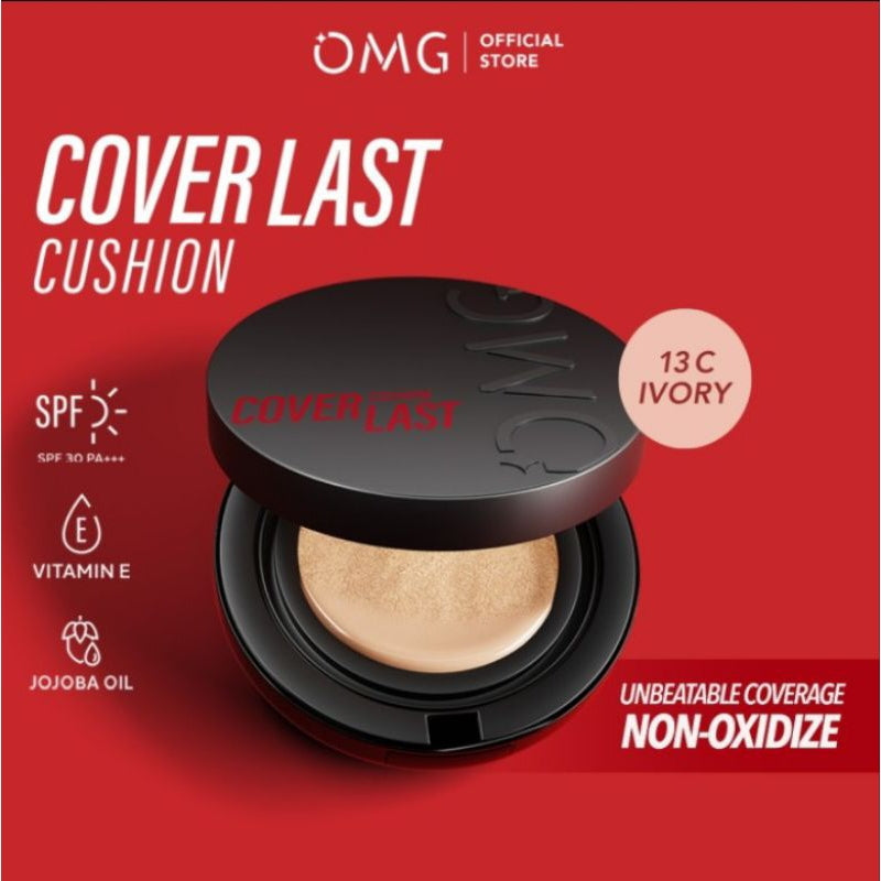 OMG Oh My Glam Coverlast Cushion 15gr High Coverage