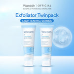 [TWINPACK] WARDAH Lightening Gentle Exfoliator 50 ml - Pembersih Wajah dengan Scrub dan Advanced Niacinamide - Skincare