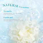 GLAD2GLOW Tremella Panthenol Sensitive Care Micellar Water-300ml Pembersih Wajah Make Up Remover Cleansing Water Membersihkan makeup waterproof dan kotoran Menenangkan dan menghidrasi kulit Tidak terasa lengket setelah membersihkan g2glow official store