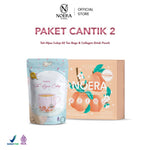 Noera Collagen Drink Peach With Birdnest and Saffron Extract Improved Formula | Colagen Beauty Drink | Minuman Kolagen Pencerah Badan