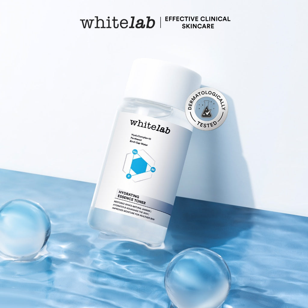 [BUY 1 GET 1] Whitelab Hydrating Essence Toner - Toner untuk Kulit Terhidrasi, Lembap, Kenyal dengan Hyaluronic & Panthenol [BPOM]