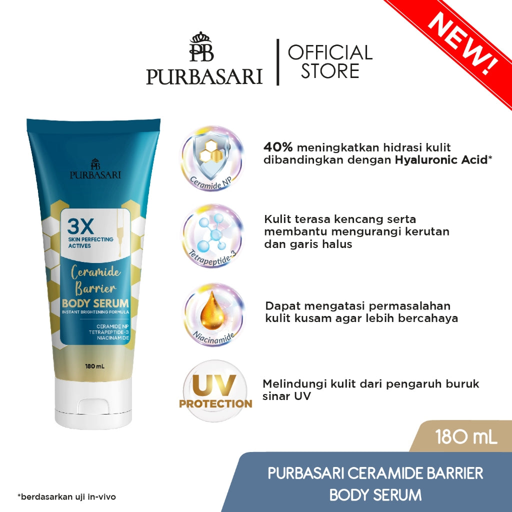 [Lebih Murah] Purbasari Body Serum 180ml / Body Lotion Viral