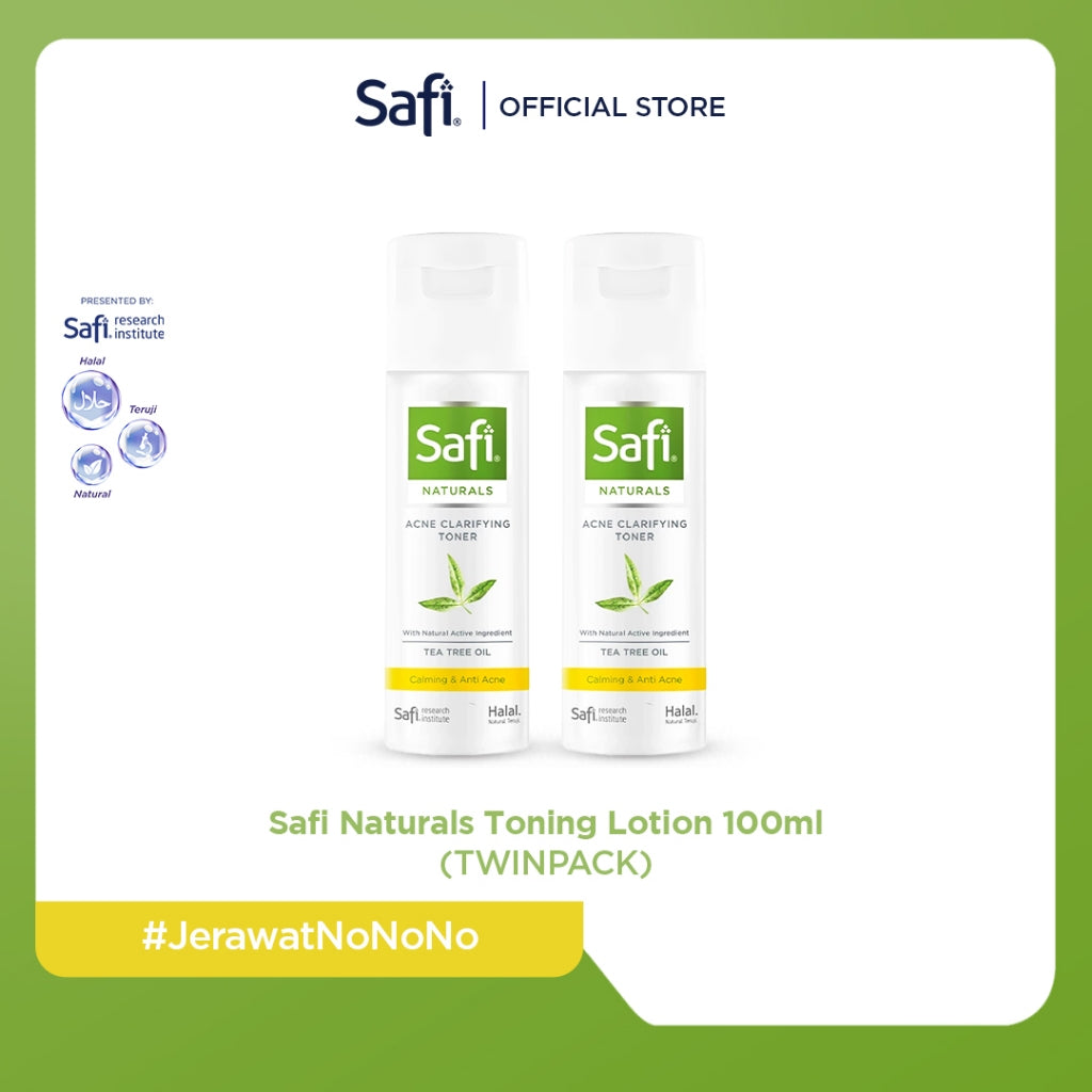 Twinpack Safi Naturals Toning Lotion 100ml