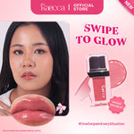 Raecca Swipe To Glow Lip Gloss - 8 Kandungan Aktif