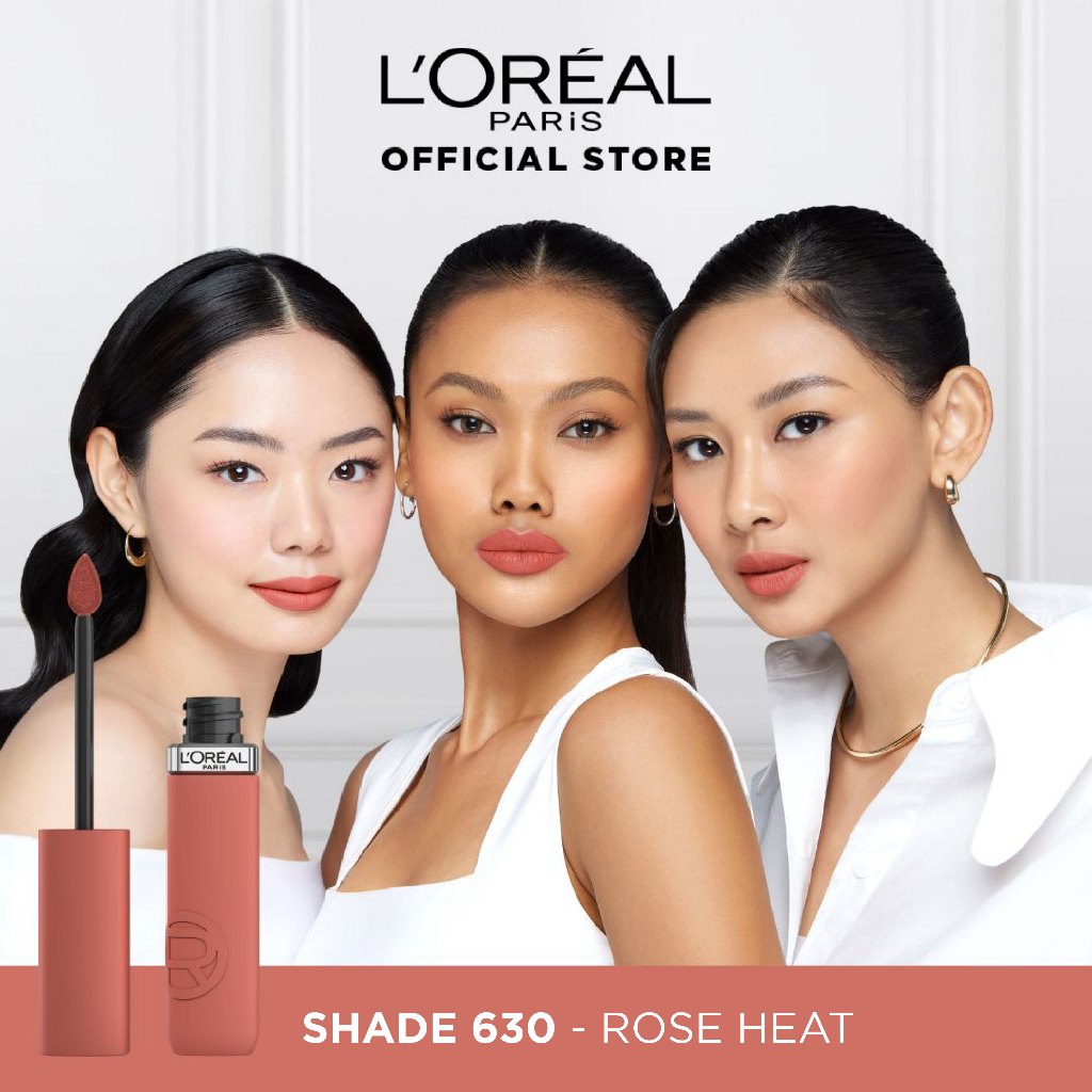 L’Oreal Paris Infallible Matte Resistance Liquid Lipstick for 16H Long Lasting Matte Lips, Transfer Proof, Smudge Proof, Longwear Hydrating Comfort