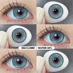 Eyeshare Softlens Gray Softlen Big Eyes Gray 1 Pasang Lensa Kontak Doll Eyes