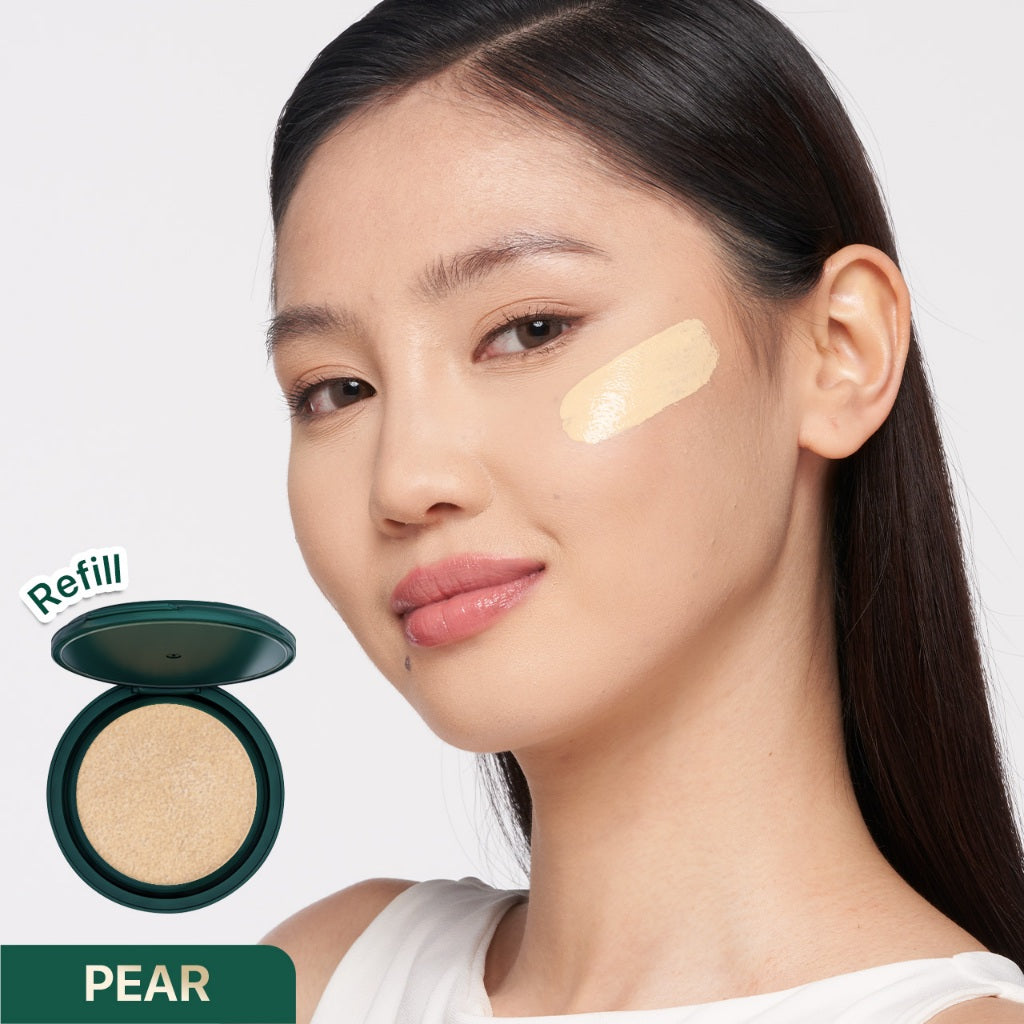 NPURE Centella Asiatica Flawless Matte Power Cushion dan Refill Cushion / Cushion Daily / Cushion matte / Refill Cushion