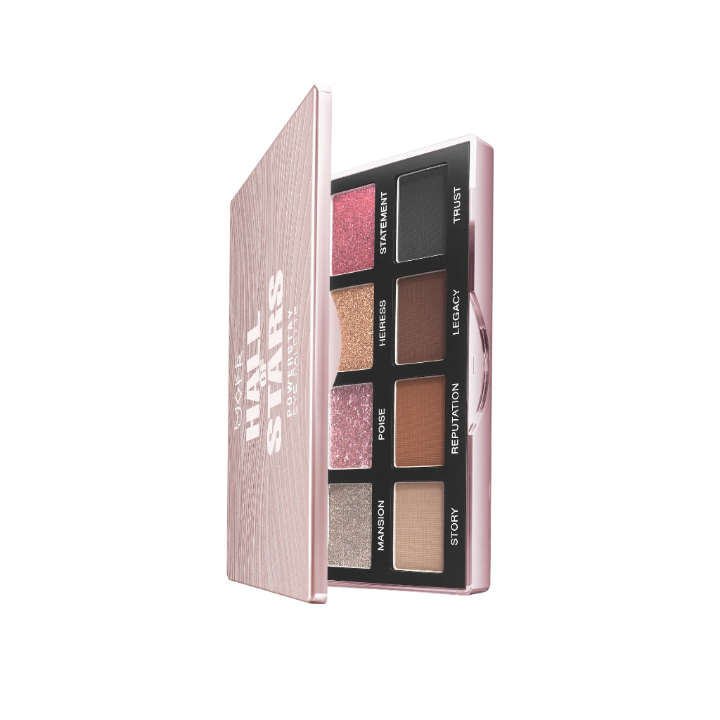 [ Dubai Fashion Week ] MAKE OVER Powerstay Eye Palette - Eyeshadow BEST SELLER Intense Tahan Lama 12 Jam 12 Warna Blendable Minim Fallout Cocok Untuk Semua Warna Kulit Daily Makeup Party Look DFW Nadya Hutagalung Pony Mira Agile Zsa Zsa Utari