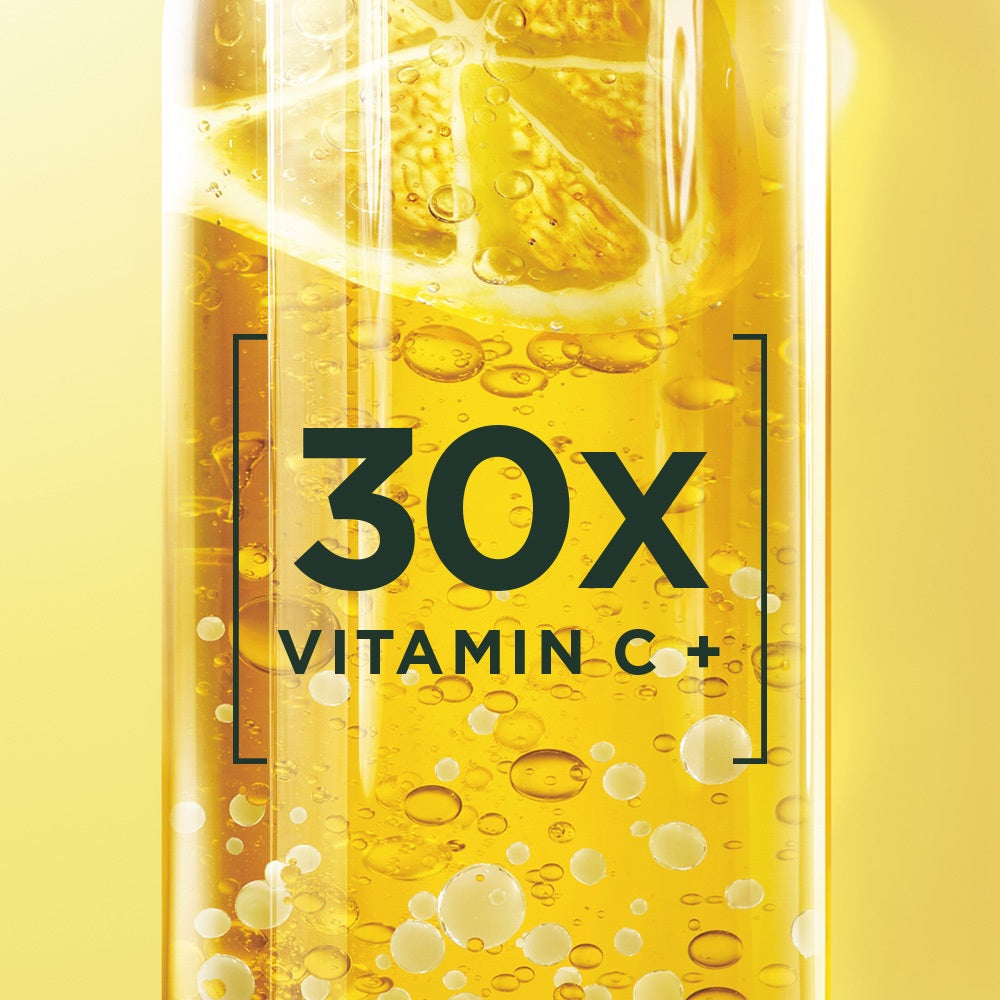 GARNIER Serum Vitamin C Bright Complete Vitamin C 30x Booster Serum Skincare - 15/30/50 ml Serum Mencerahkan Wajah Cepat Cerahkan Noda Hitam Serum Wajah