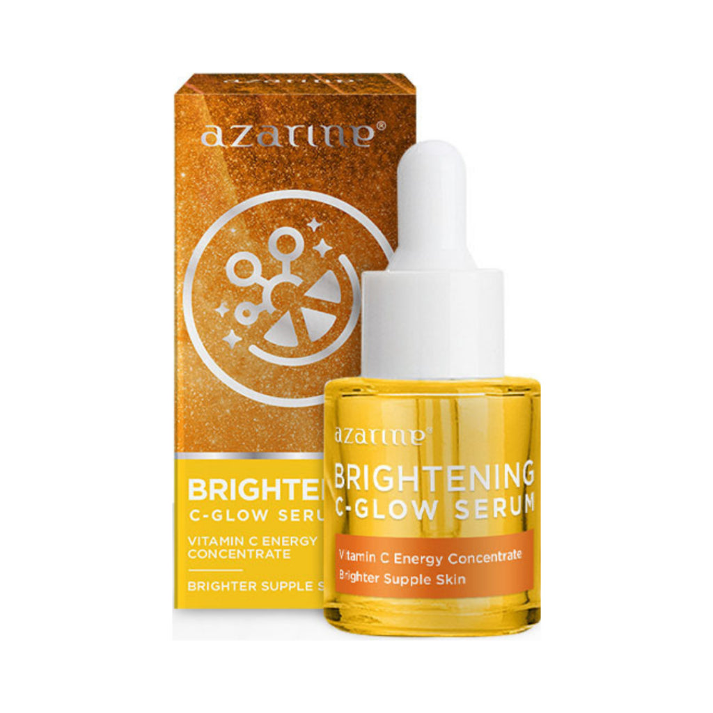 Azarine Brightening C-Glow Serum 20ml Serum Mencerahkan Glowing