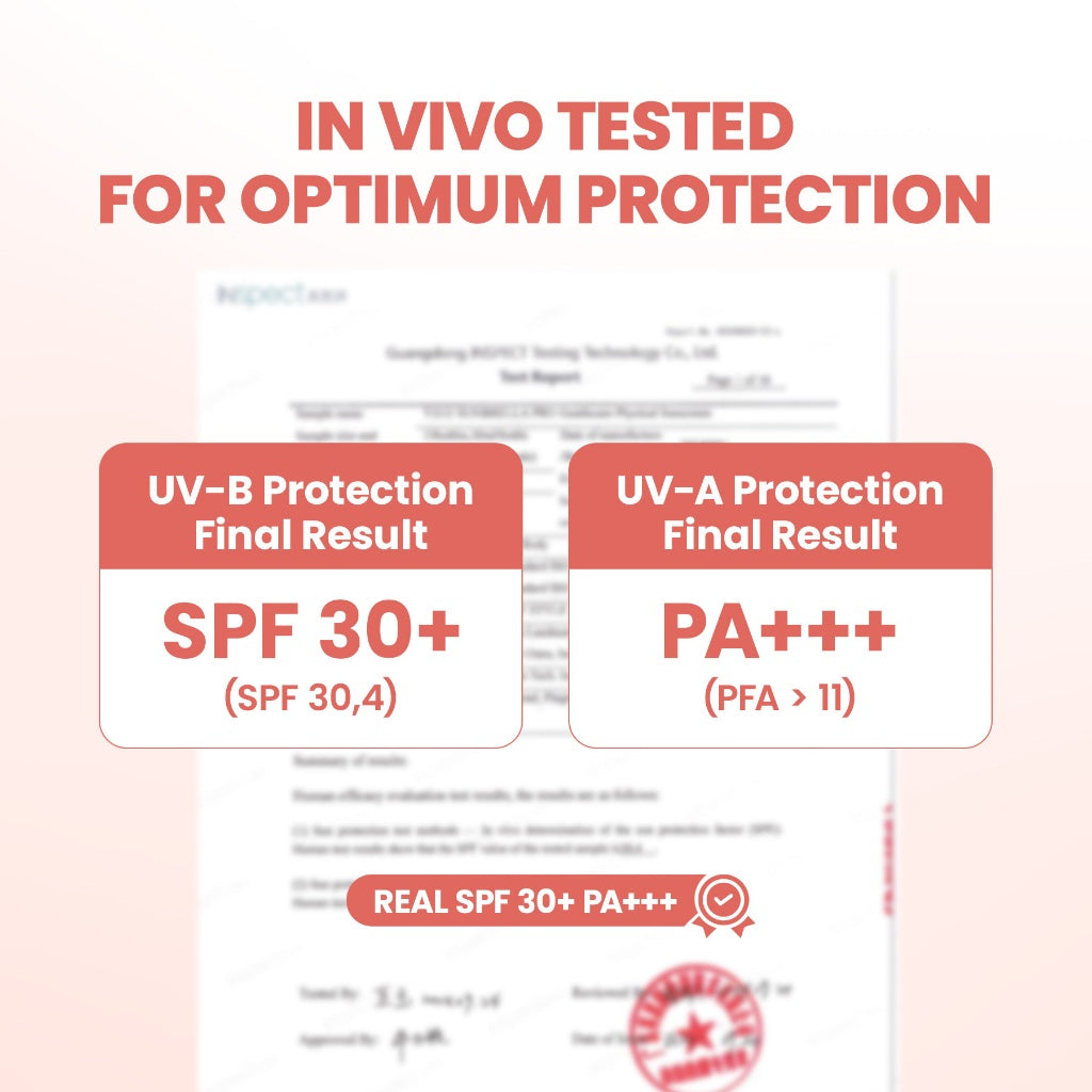 YOU Sunbrella Pro Gentlecare Physical Sunscreen SPF 30+ PA+++ 8 in 1 Protection