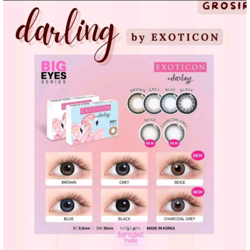 Softlens Darling Big eyes  /  Softlens Darling by Exoticon