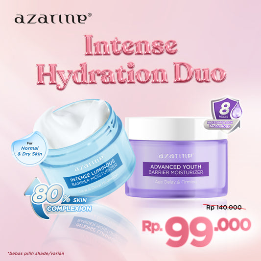 Azarine Intense Hydration Duo | Bundle Moisturizer Kulit Kering [2 PCS]