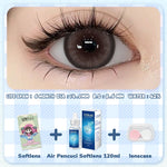 [COD] Colorvista Softlens 3 Item Paket kombinasi (1* Softlens +Air Pencuci Softlens 120ml+lenscase)