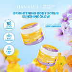 [Scrub] Hanasui Brightening Body Scrub - Mengangkat Sel Kulit Mati Halus Sehat Cerah Symwhite 377 Glutathione Niacinamide Ceramide