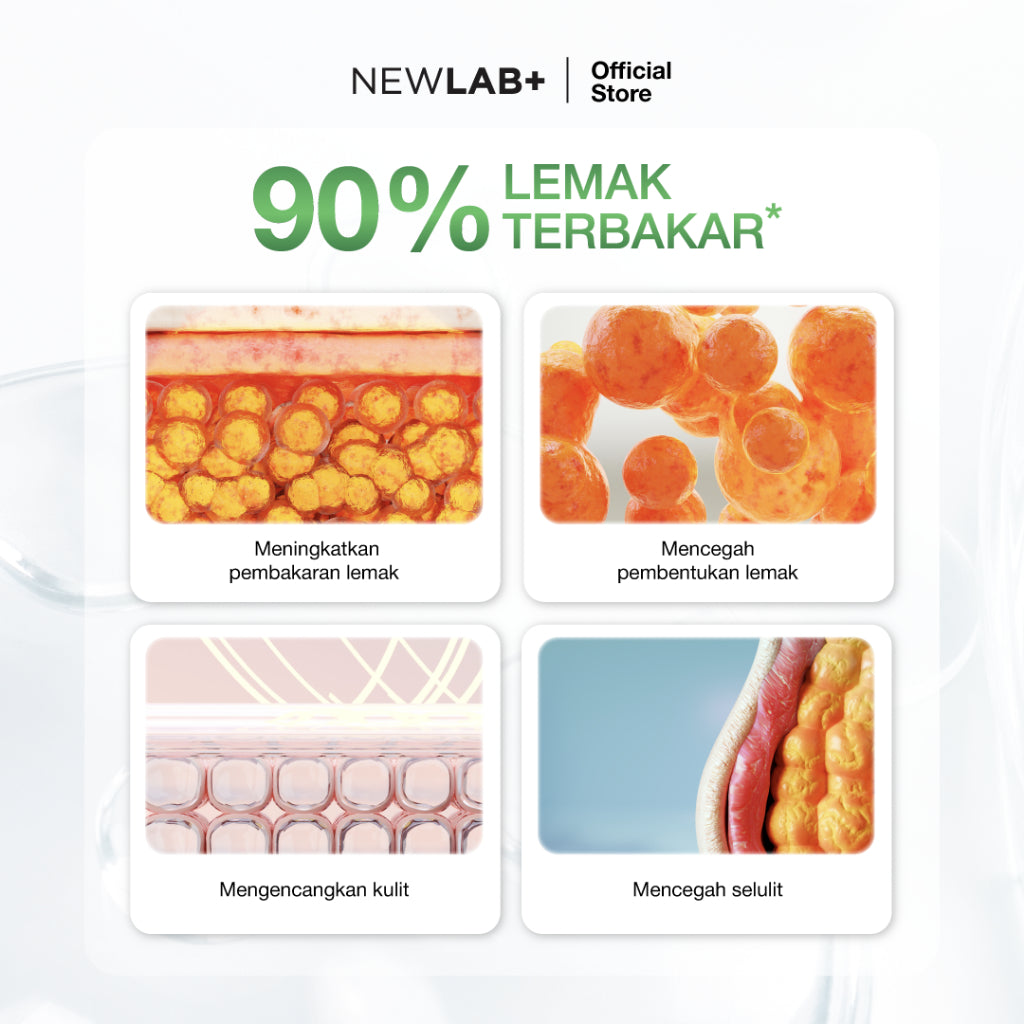 NEWLAB Fitlogy Gel | Krim untuk Perut, Paha dan Betis | Cream Body 30ml