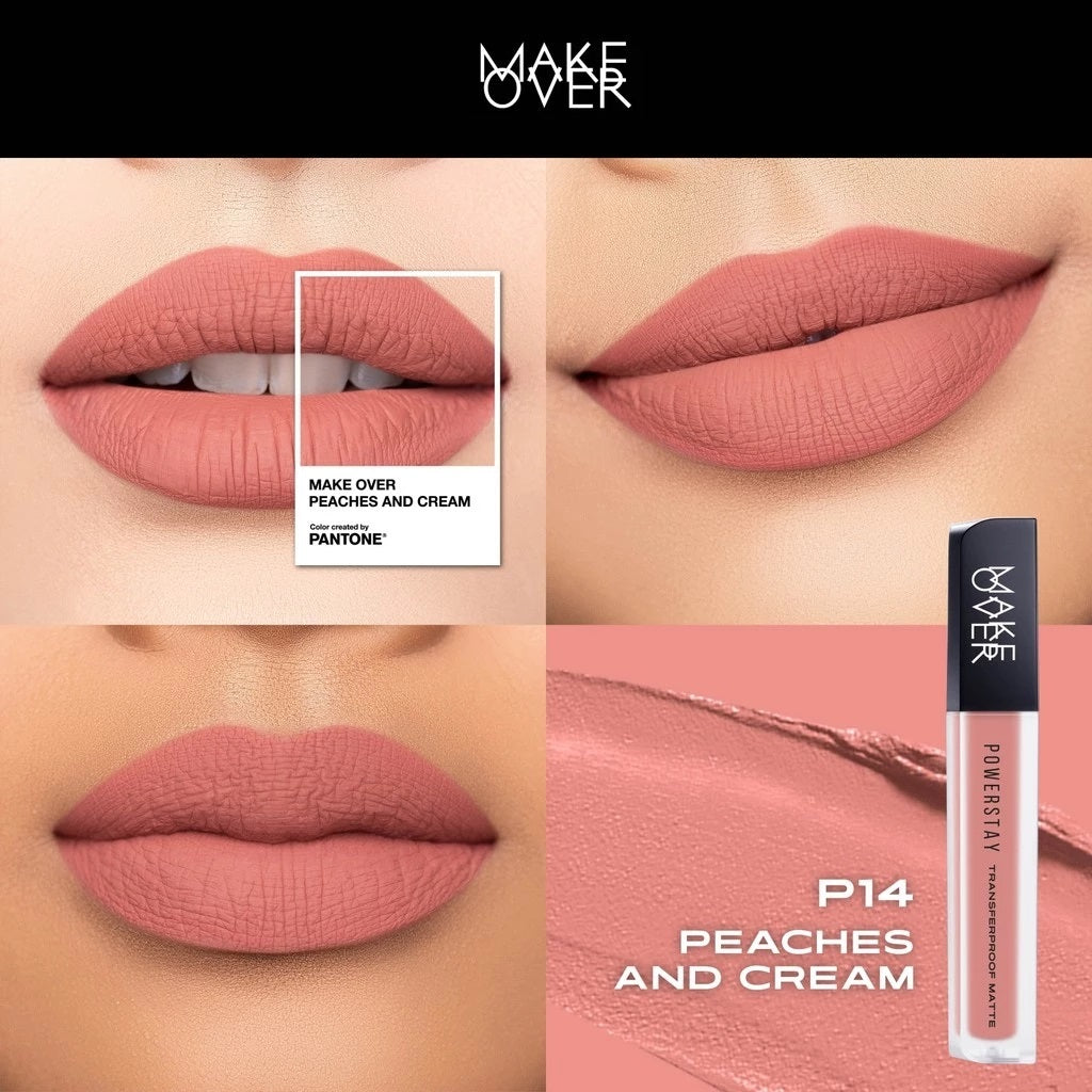 Make Over Powerstay Matte Lip Cream  | Tahan Lama & Transferproof | Lipstik Matte Terbaik 2025