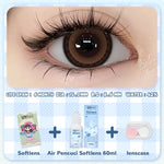 [COD] Colorvista Softlens 3 Item Paket kombinasi (1* Softlens +Air Pencuci Softlens 120ml+lenscase)