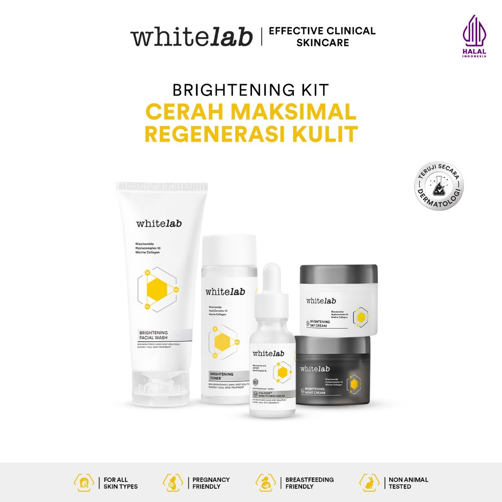 Whitelab Best-Selling Packages - Paket Wajah Brightening, Acne, Hydrating, Anti Aging