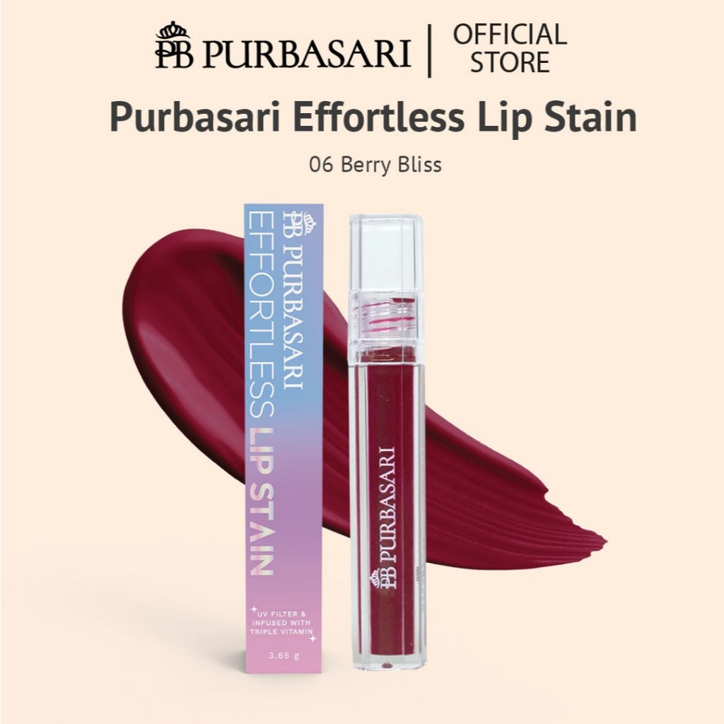 [GET 3] PURBASARI Effortless Lipstain Lipstick Gloss