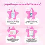 [Beli 1 Gratis 2 Hadiah] UYAAI Softlens Normal 14.00-15.00mm 1Pasang Softlens+120ML Air Pencuci Softlens+Lenscase