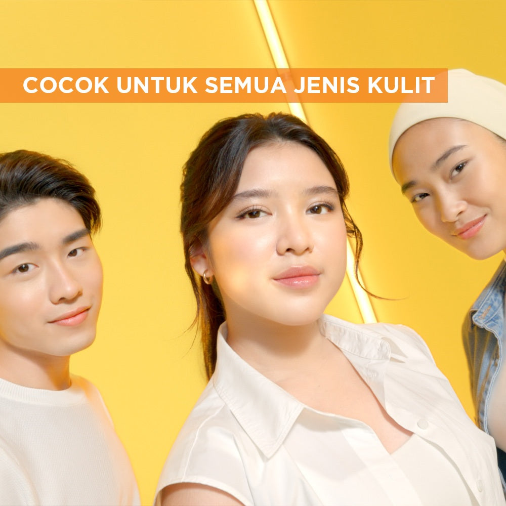 GARNIER Bright Complete Vitamin C Brightening Serum Day Cream Krim Mencerahkan SPF 36 PA +++ 50 ml Moisturizer Tone Up Glowing Skincare - Krim Siang pelembab wajah pemutih wajah