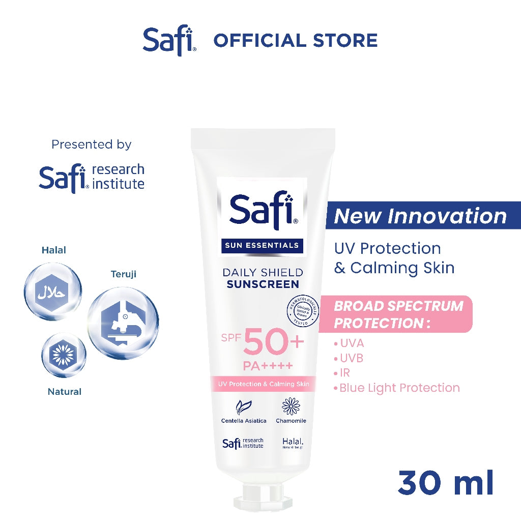 Safi Sun Essentials Daily Shield Sunscreen SPF 50+ PA ++++ 30 ml Twinpack