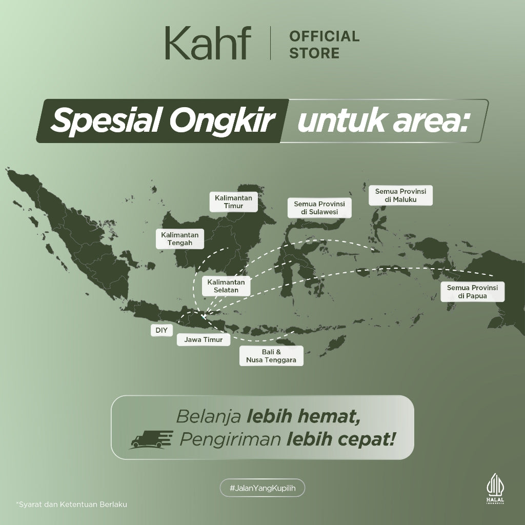 Kahf Paket Outdoor Isi 2pcs - Deodorant & Sunscreen Cream