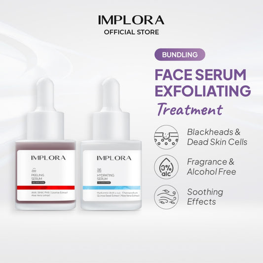 Implora Face Serum Exfoliating Treatment Set