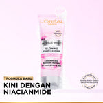 L'Oreal Paris Glycolic Bright Daily Cleanser Foam - 50/100ml Skin Facial Wash Loreal Glyco Acid AHA Exfoliating Anti Dark Spot Wajah Peeling Muka