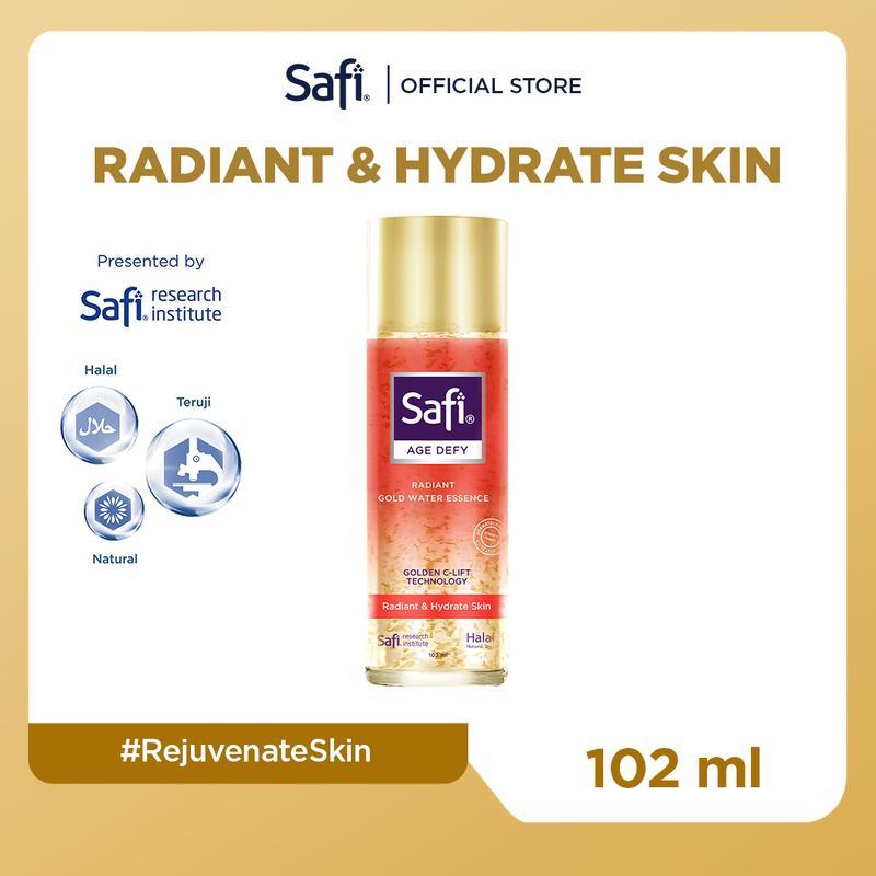 Safi Age Defy Radiant Gold Water Essence 102 ml - Perawatan Wajah