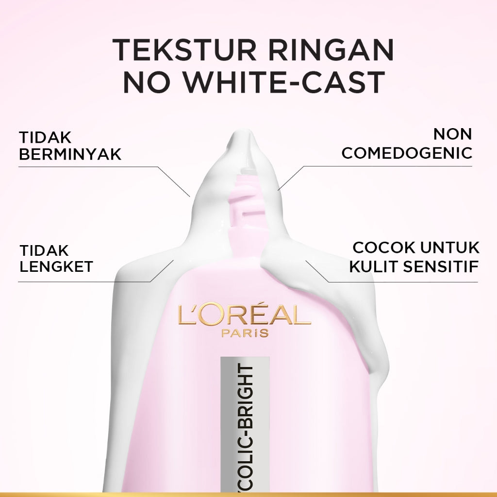 [NEW LAUNCH!] GLYCOLIC - BRIGHT ANTI DARK-SPOT DAILY UV FLUID SPF 50+ l 50ml l SUNSCREEN PERTAMA UNTUK MENYAMARKAN NODA HITAM, BEKAS JERAWAT, DAN MENCERAHKAN l TABIR SURYA, SPF, SUNBLOK, SUN SCREEN