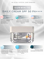 MS Glow Sunwhite Daily Cream SPF 50 PA++++