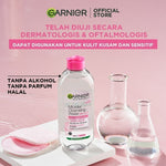 [PAKET HEMAT ISI 2] GARNIER Micellar Water Pink 400ml Skincare Cleansing - Pembersih Wajah & Make up untuk Kulit Sensitif Micellar Cleansing Water