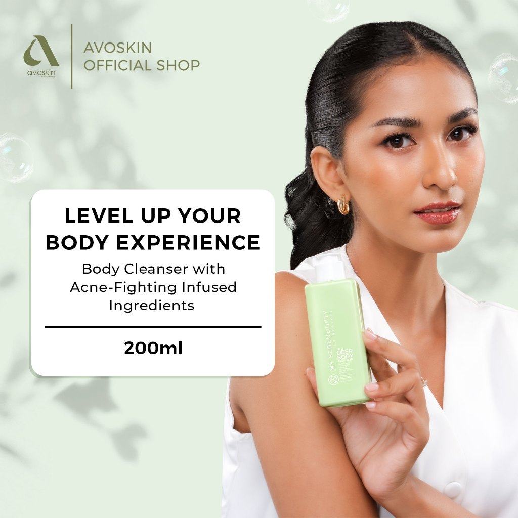 Deep Body Cleanser Avoskin My Serendipity No.0 200ml-Kulit Berjerawat