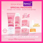 Hanasui PAKET 5 PCS Paket Double Expert Glow Better Set 5 PCS with Power Bright Expert Serum | Real 10% Advance Nianicinamide