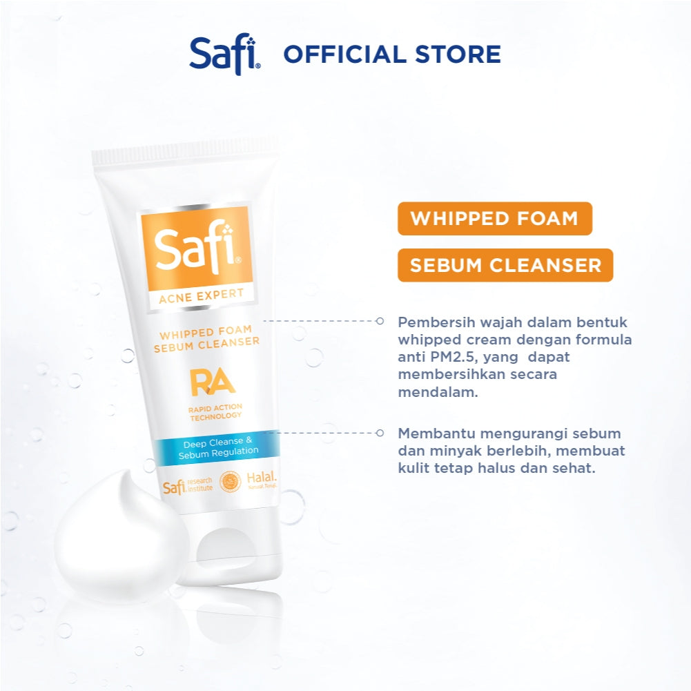 SAFI - Acne Expert - Bundle Package (2in1 Cleanser,Moisturizer,Sebum Cleanser)