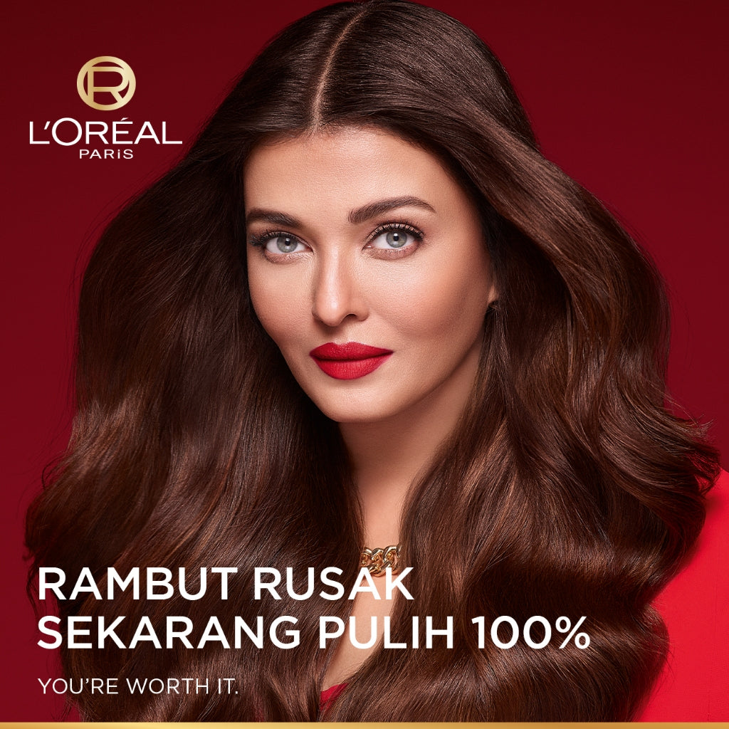 L'Oreal Paris Elseve Total Repair 5 Repairing Shampoo Hair Care dengan Ceramide  620ml - Melawan dan Memperbaiki Tanda Rambut Rusak 620ml Rambut Rusak Damage Hair Shampoo Sampo