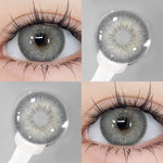 Eyeshare Softlens Wusu Black Brown Warna 14.2MM Lensa Kontak Natural Softlen