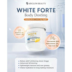 MS GLOW white Forte Series / Dosting Body lotion  & Body Tint